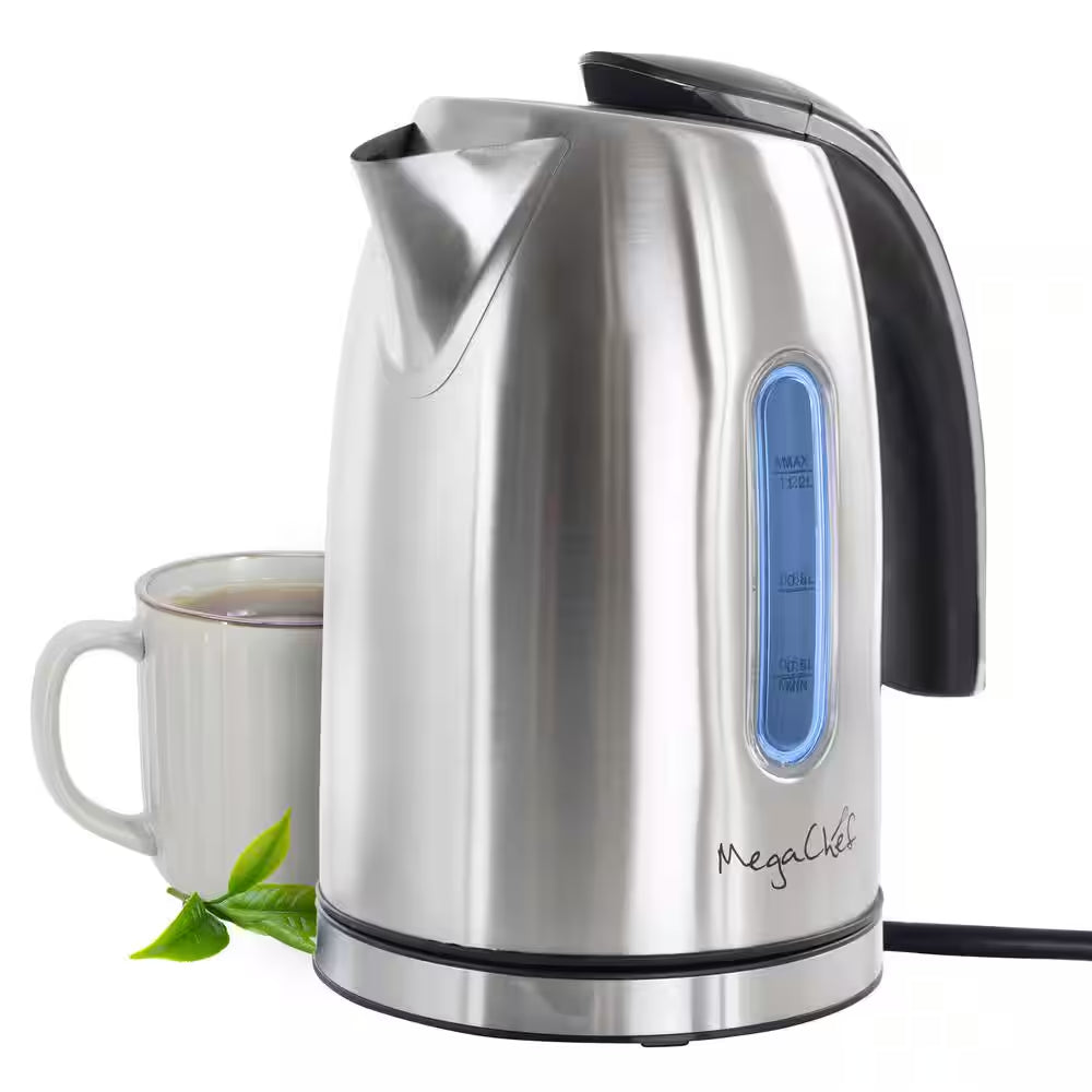 5-Cup Stainless Steel Electric Tea Kettle