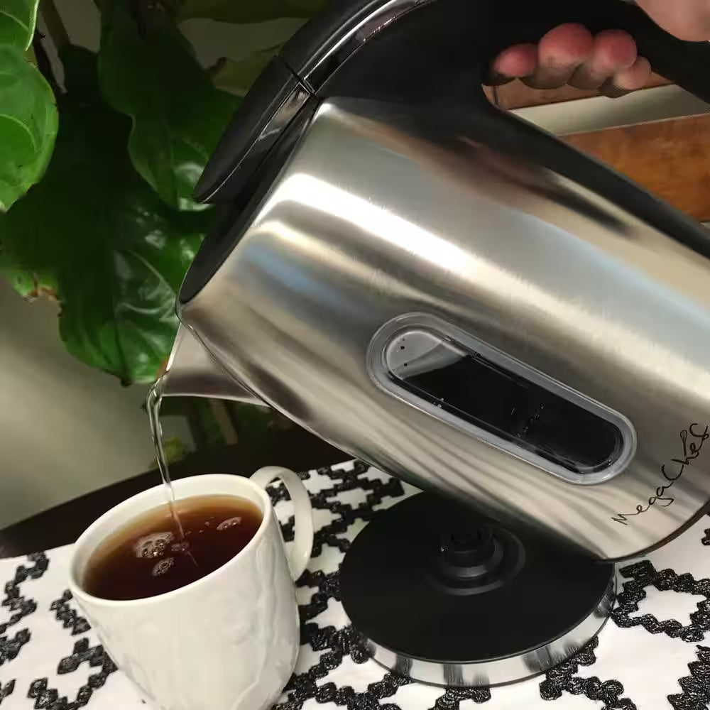 5-Cup Stainless Steel Electric Tea Kettle