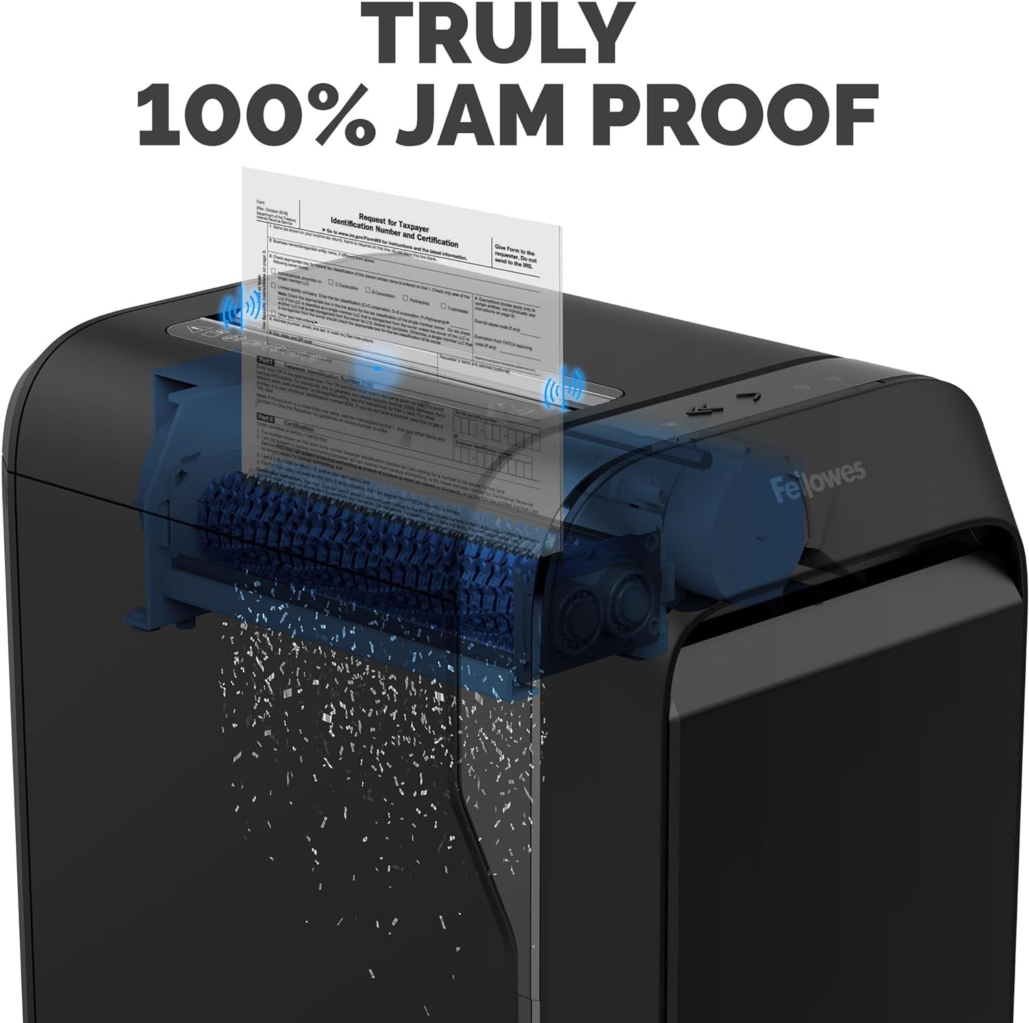 Mfg Co. 5015401 Powershred LX22M 20 Manual Sheet Capacity Micro-Cut Shredder - Black