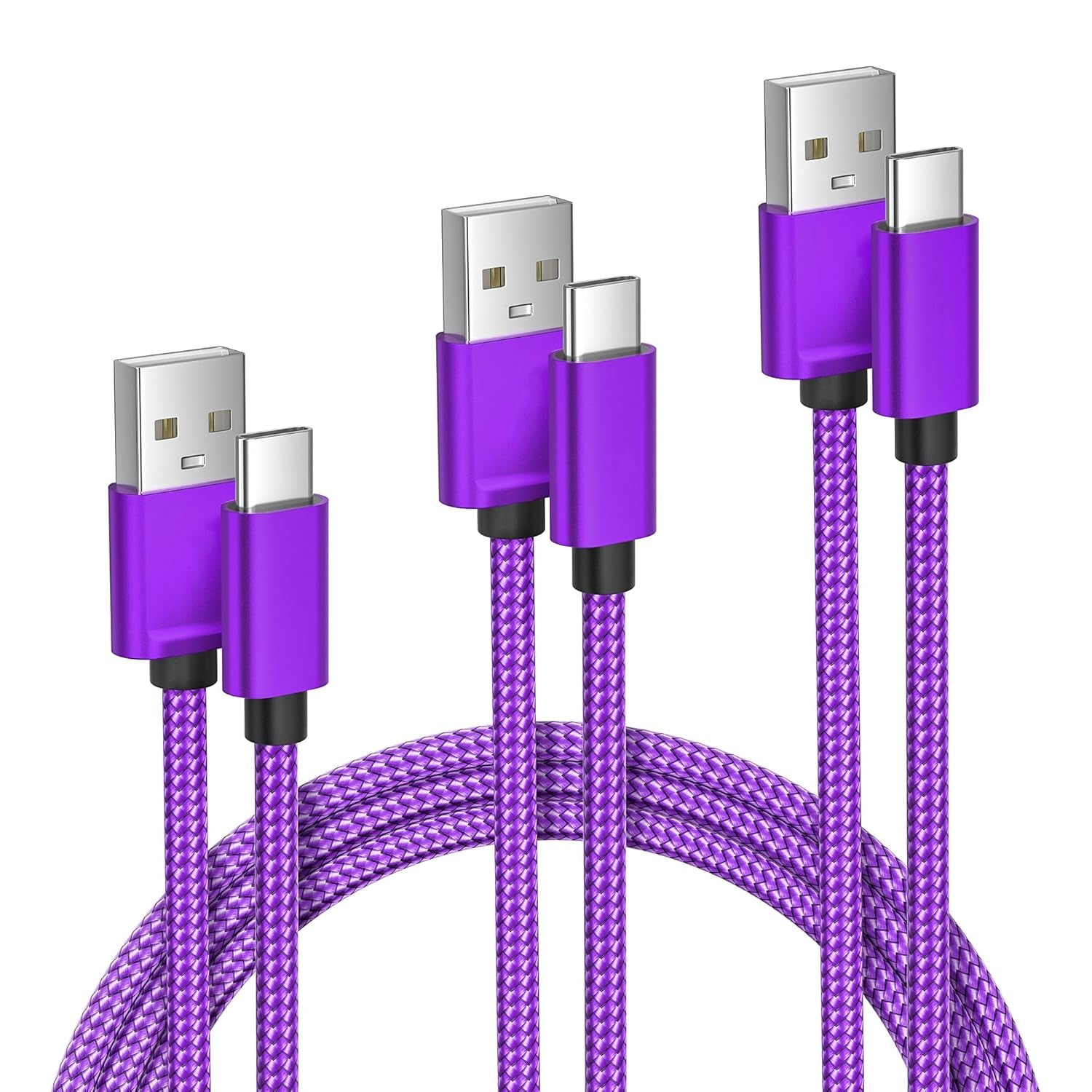 for Airpods Pro 3 Charging Cord 1.5/3.3/6.6Ft,Multi Length USB a to USBC Type C Charger Cable for Apple Airpods 4 4Th Generation,Airpod Pro 2 2Th 3Th,Iphone 17 Air 16 16E 15 Pro Max Plus