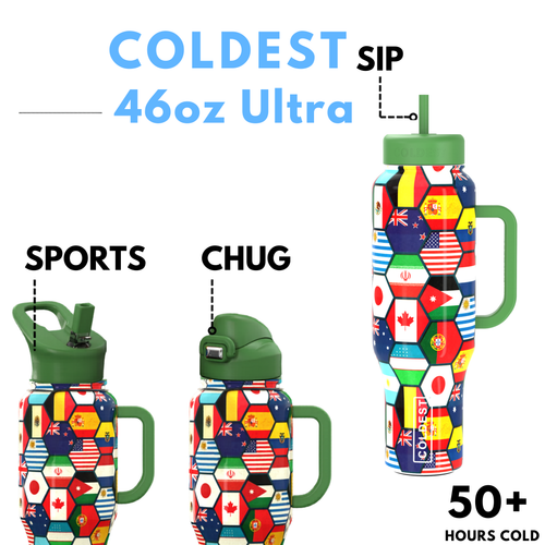 46oz Premium Insulated Hydration Tumbler