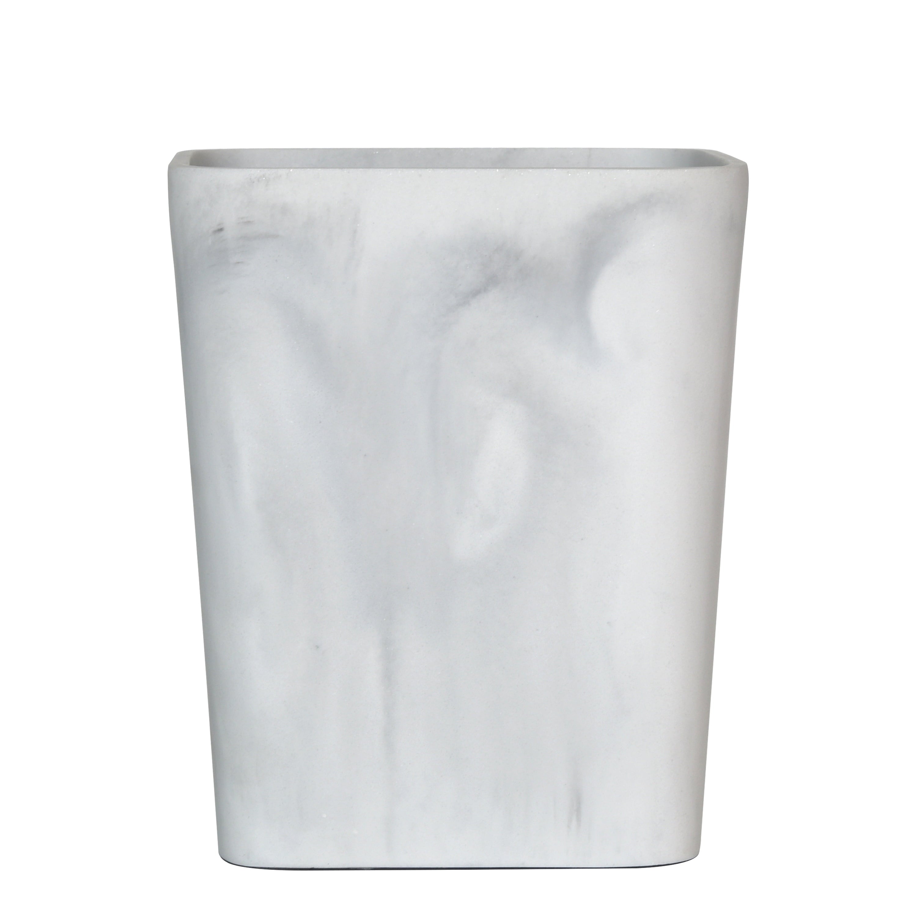 (2 Pack)  Faux Marble Trash Can