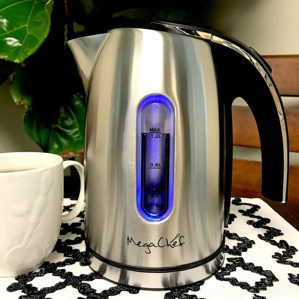 5-Cup Stainless Steel Electric Tea Kettle